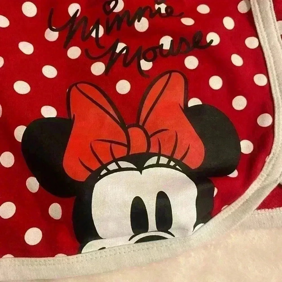 Minnie Mouse shorts by Disney red with white polka dots juniors size large - Picture 5 of 5